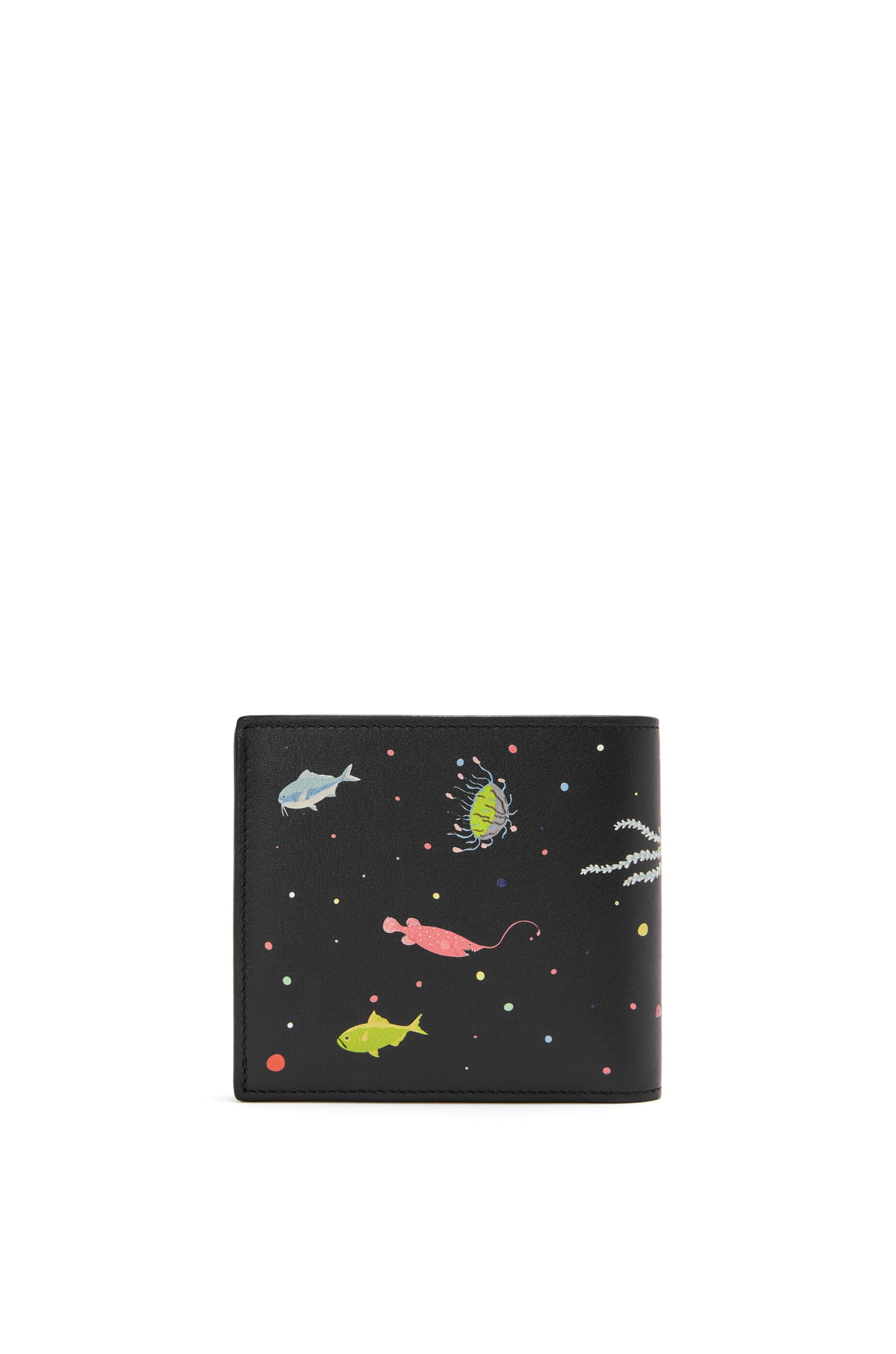 Deep Sea bifold coin wallet in nappa calfskin - 4