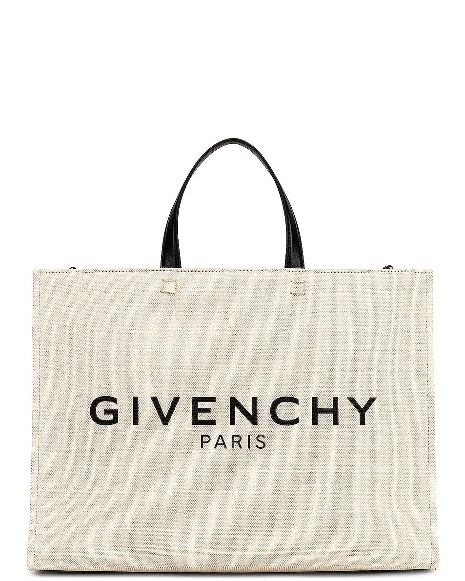 GIVENCHY(ジバンシィ)/関税送料込み MEDIUM 4G TOTE BAG Givenchy G-Tote Medium Shopping Bag in 4G Logo Canvas with