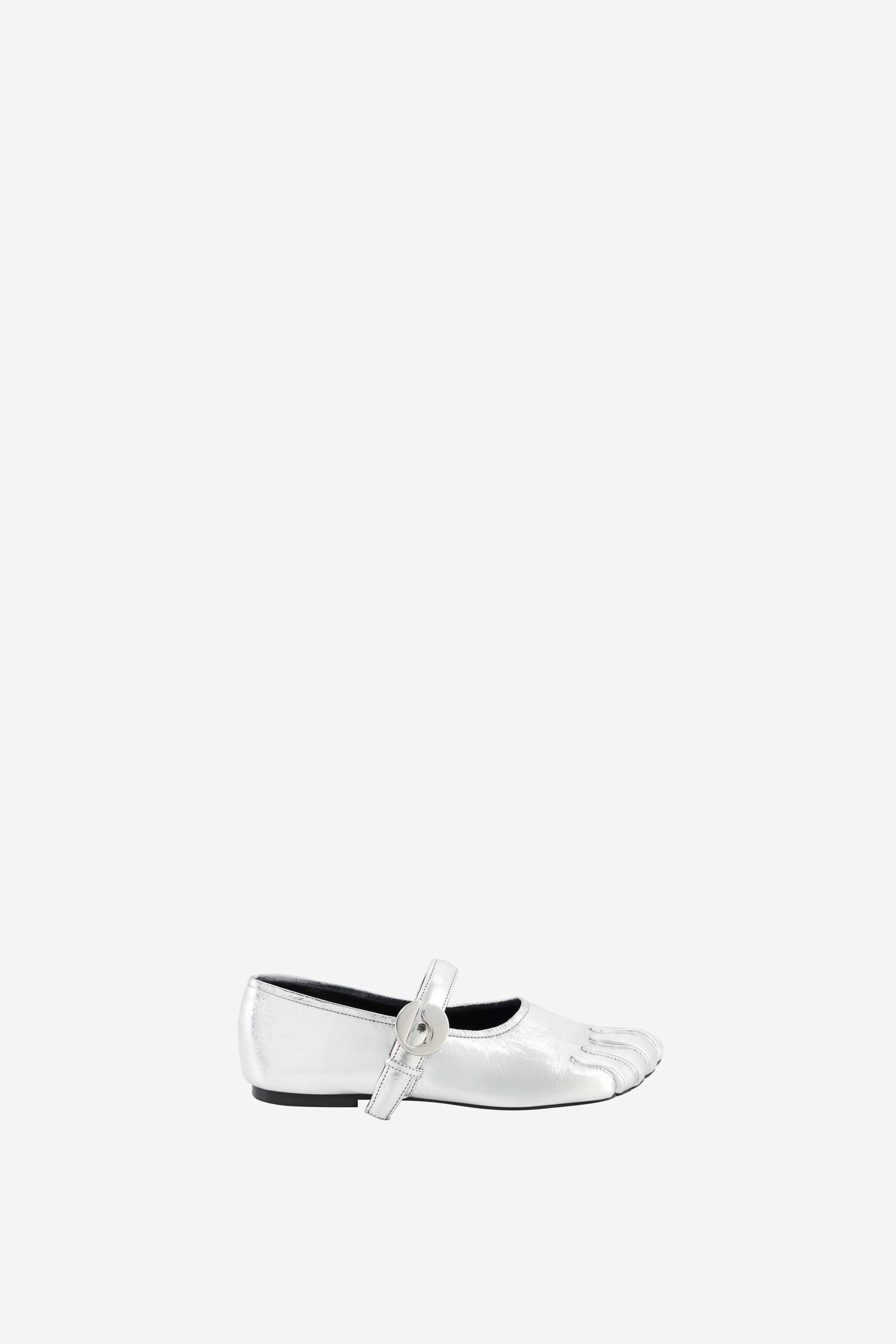 Five-Toe Ballerina Belt Flat - 4
