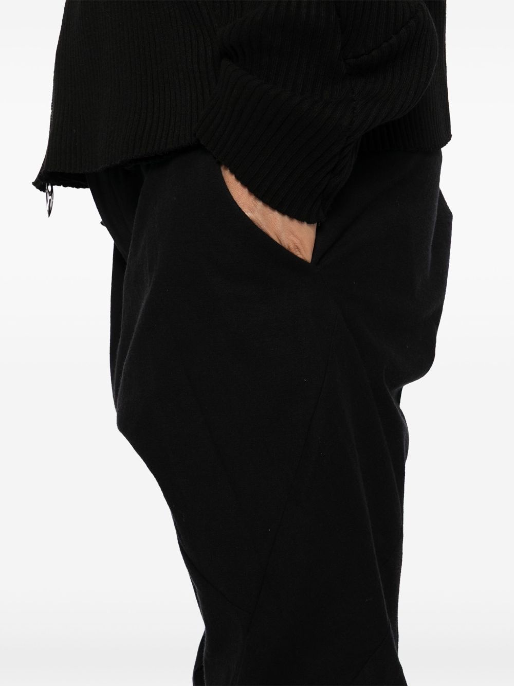 drop-crotch trousers - 5