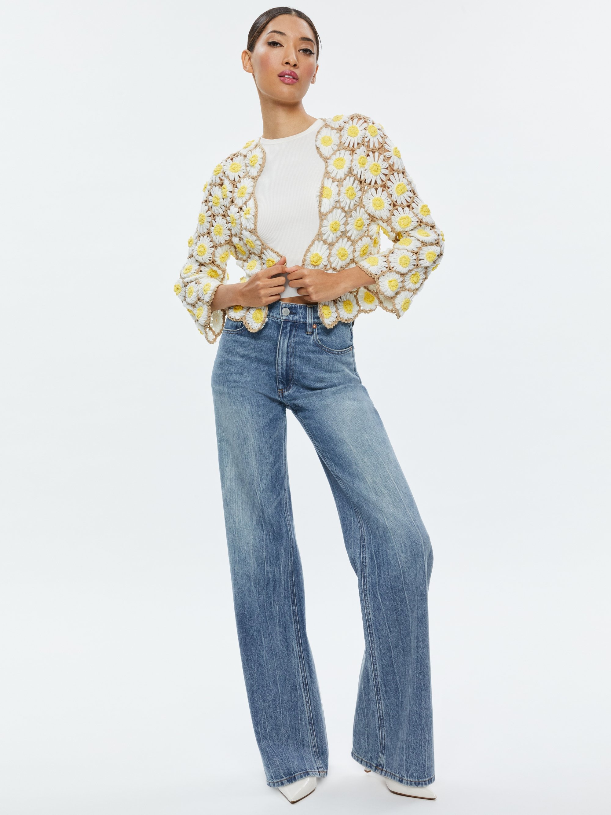 ANDERSON DAISY CROCHET CARDIGAN - 3