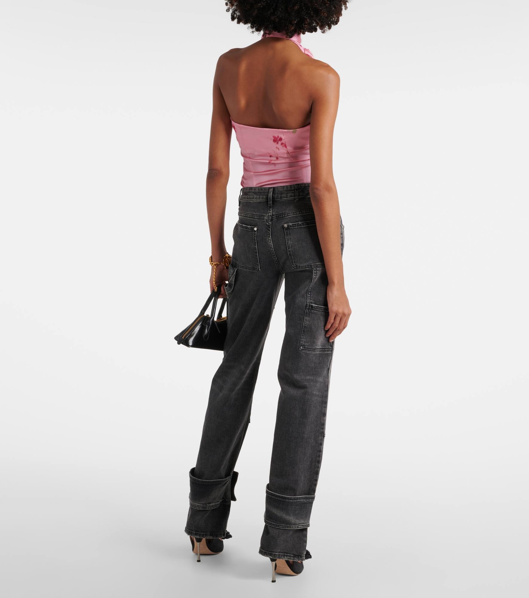 Low-rise straight jeans - 3