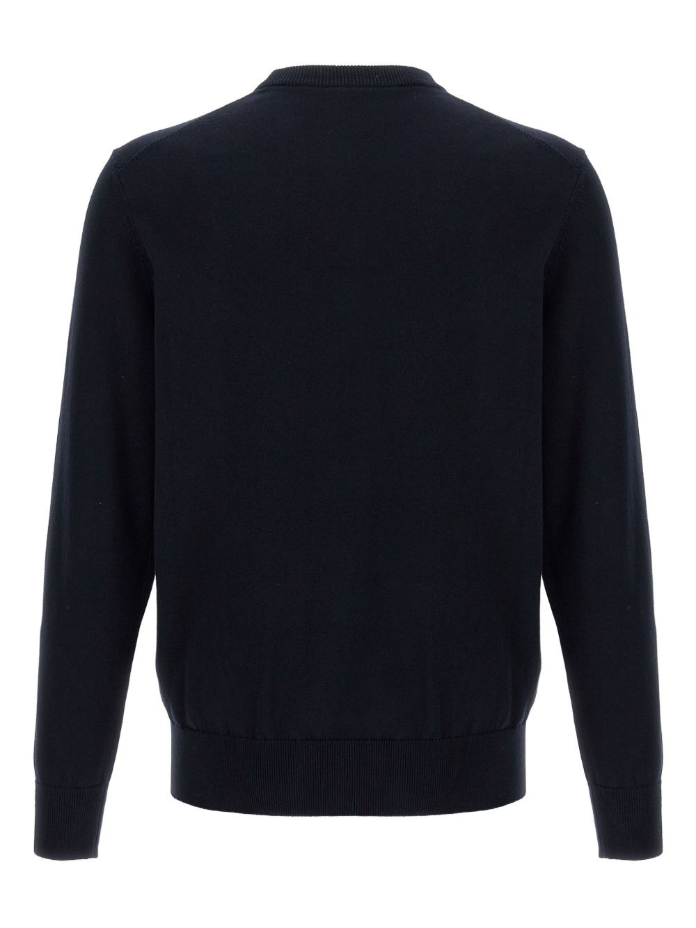 logo-patch crew-neck sweater - 2