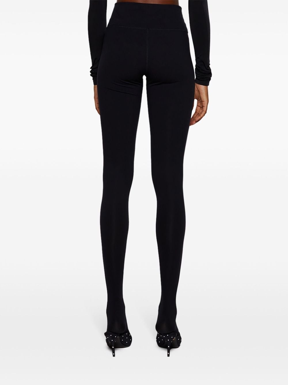 reflective-logo leggings - 5