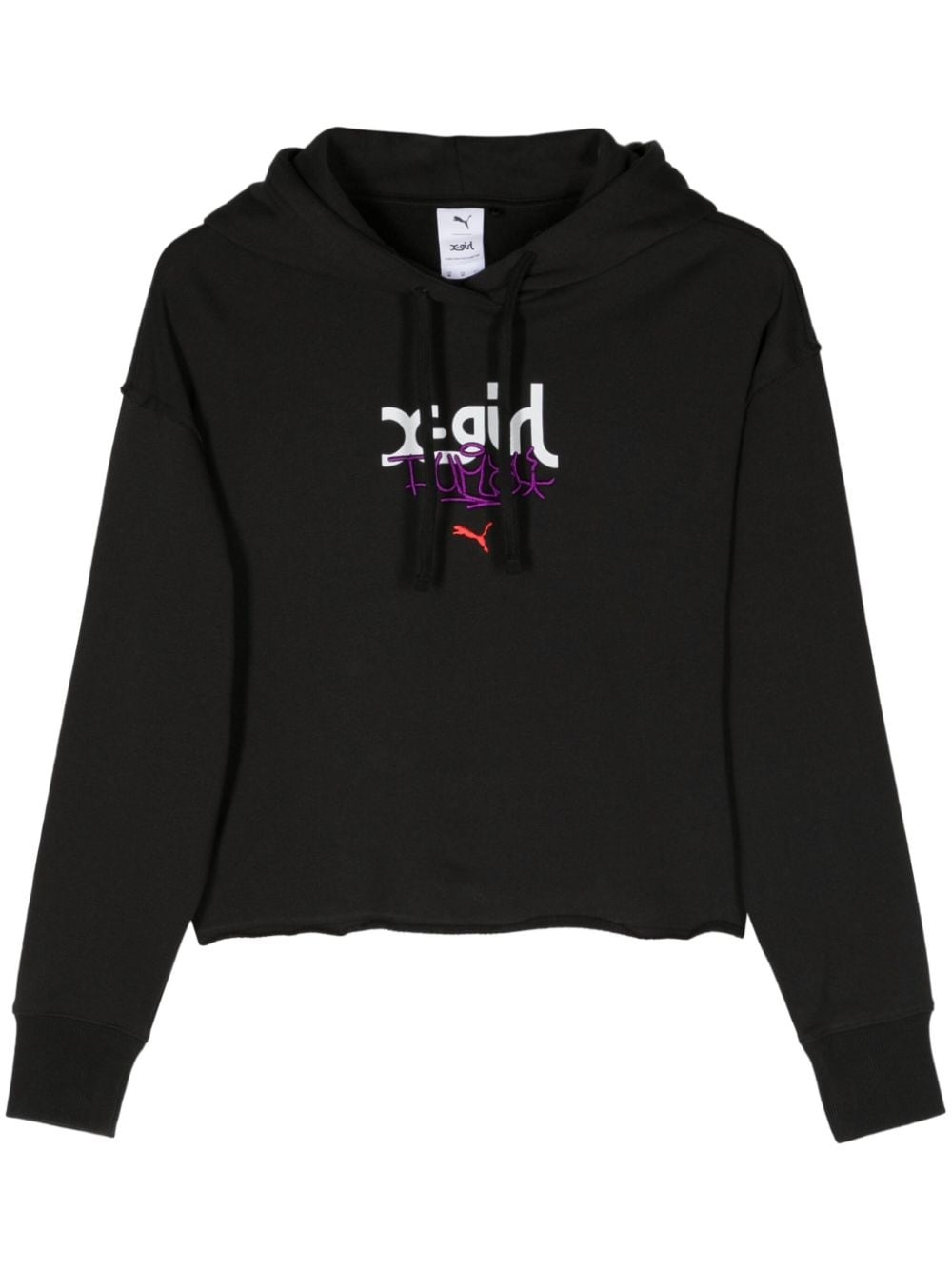 x X-GIRL cropped hoodie - 1