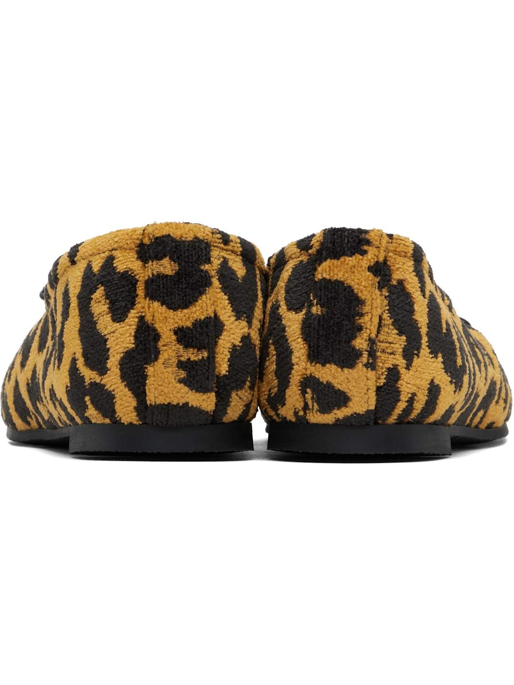 Black & Tan Ryder Leopard Ballerina Flats - 2