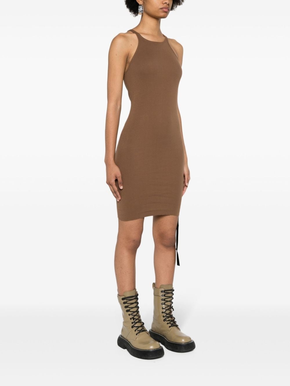 Racer Back cotton dress - 3