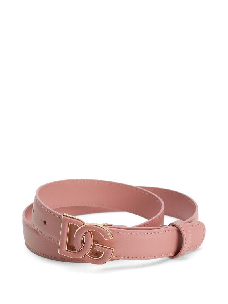 Dolce & Gabbana logo-plaque belt outlook