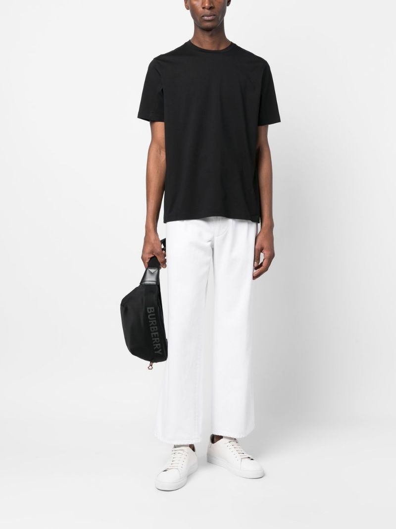 Herno short-sleeve cotton T-shirt outlook