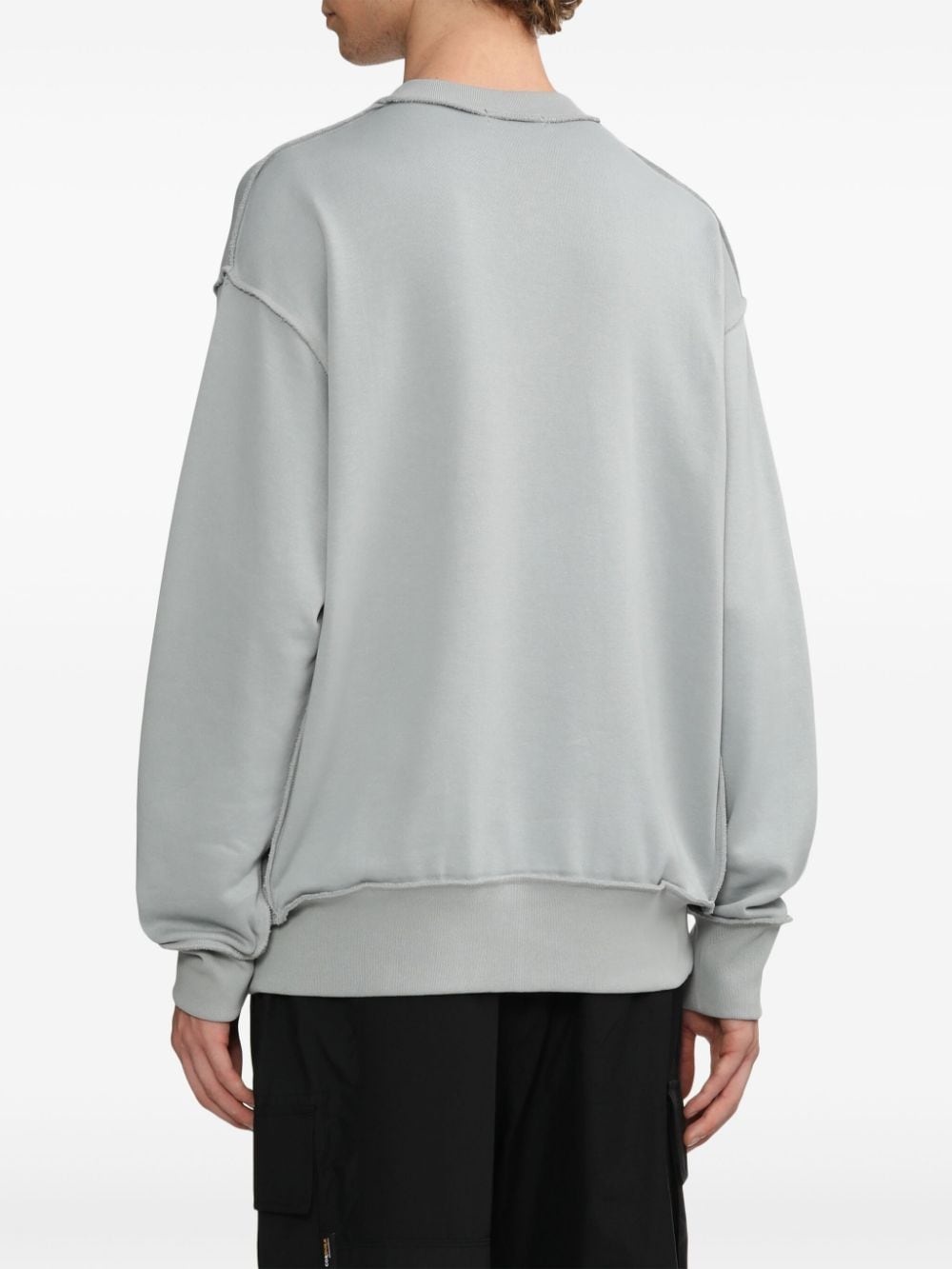 logo-embroidered sweatshirt - 4