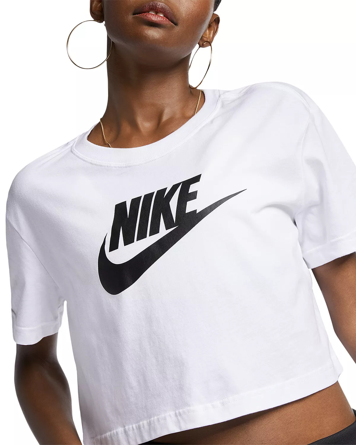 Essential Cropped Logo Tee - 3