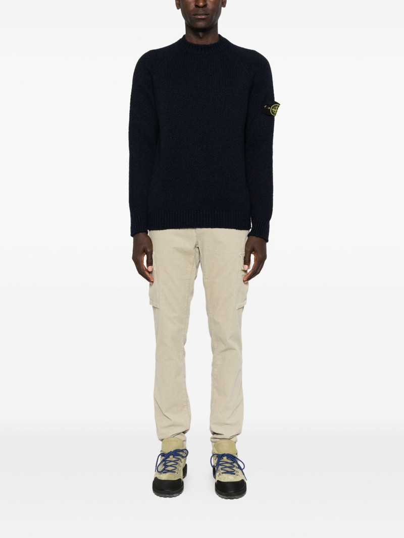 Stone Island crew-neck wool sweater outlook
