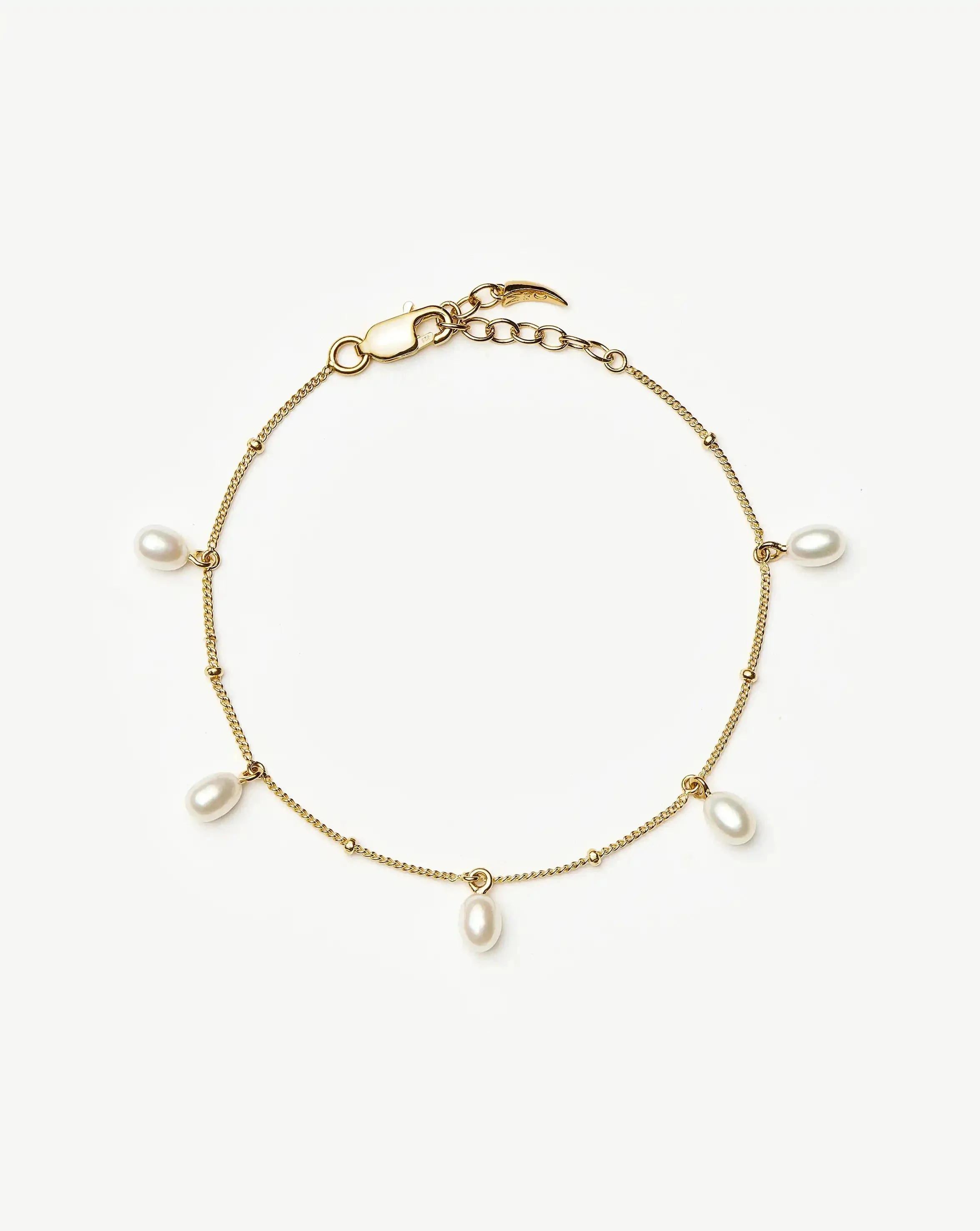 Pearl Baya Baroque Chain Bracelet - 1
