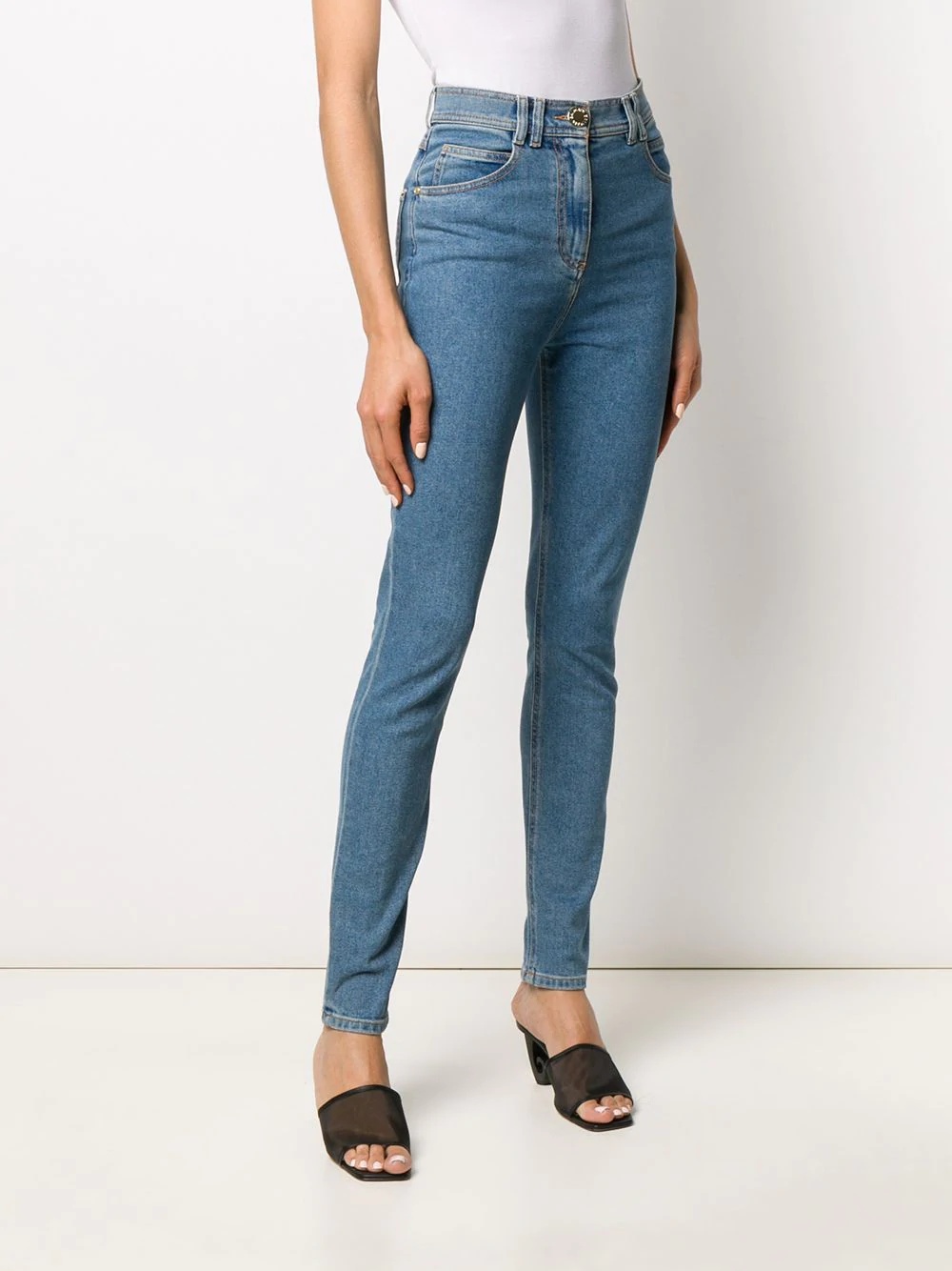 high-rise skinny jeans - 3