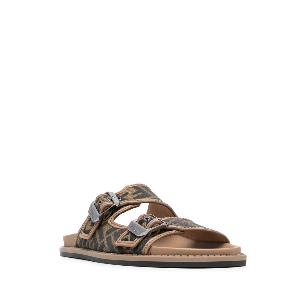 Fendi Brown Sandals Men - 4