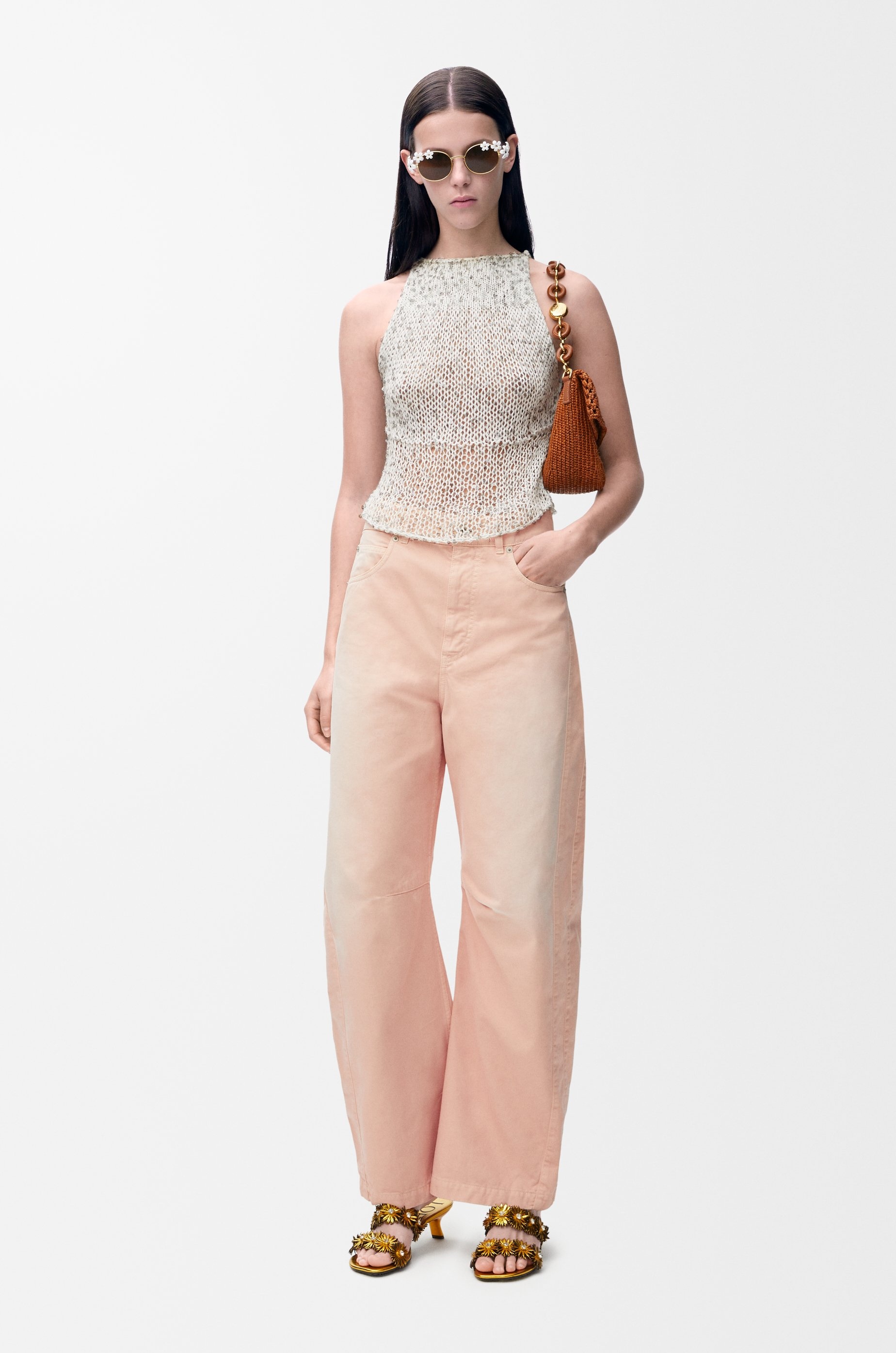 Barrel trousers in cotton - 2