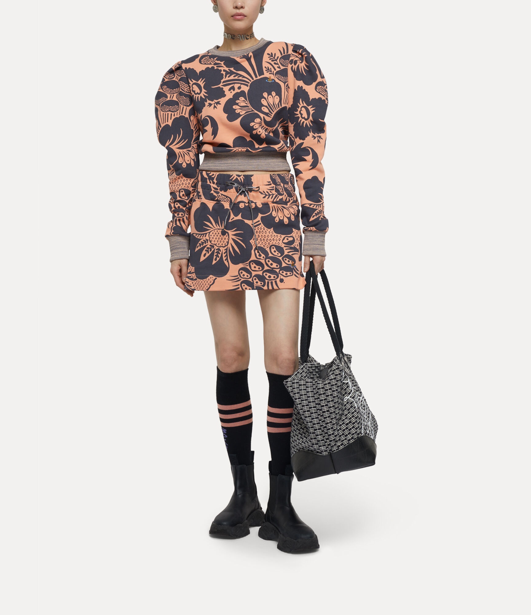 Vivienne Westwood BOXER MINI SKIRT | REVERSIBLE