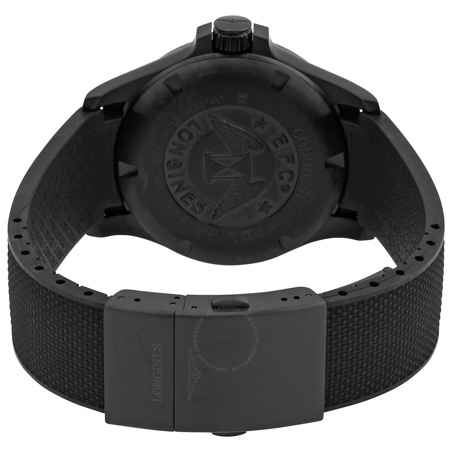 Longines Conquest V.H.P. Quartz Black Dial Men's Watch L37262569 - 3