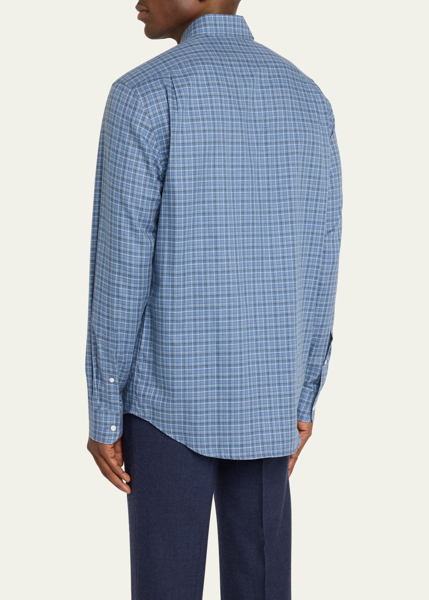 Men's Plaid Flannel Shirt - 3