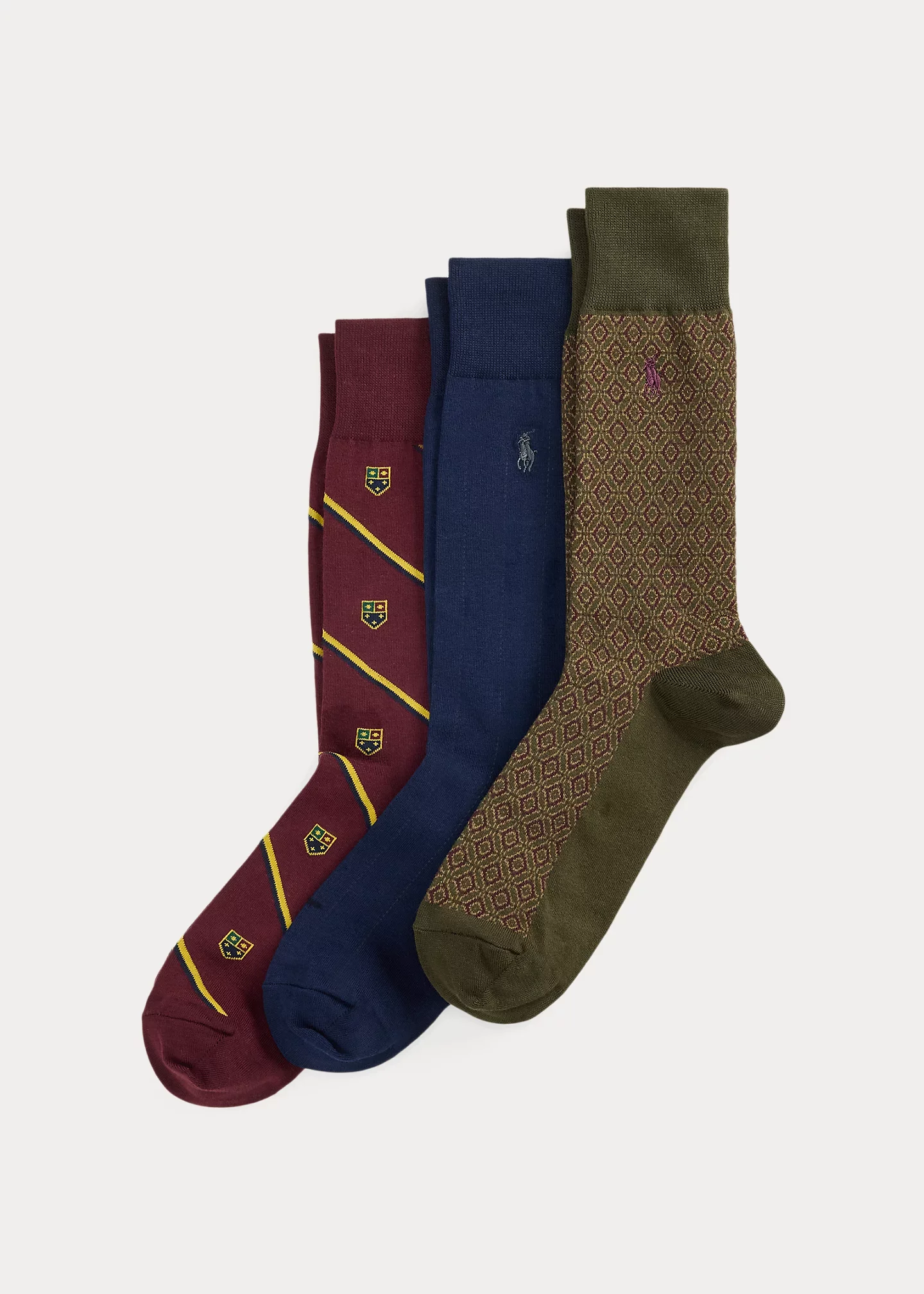 Crest Trouser Sock 3-Pack - 1