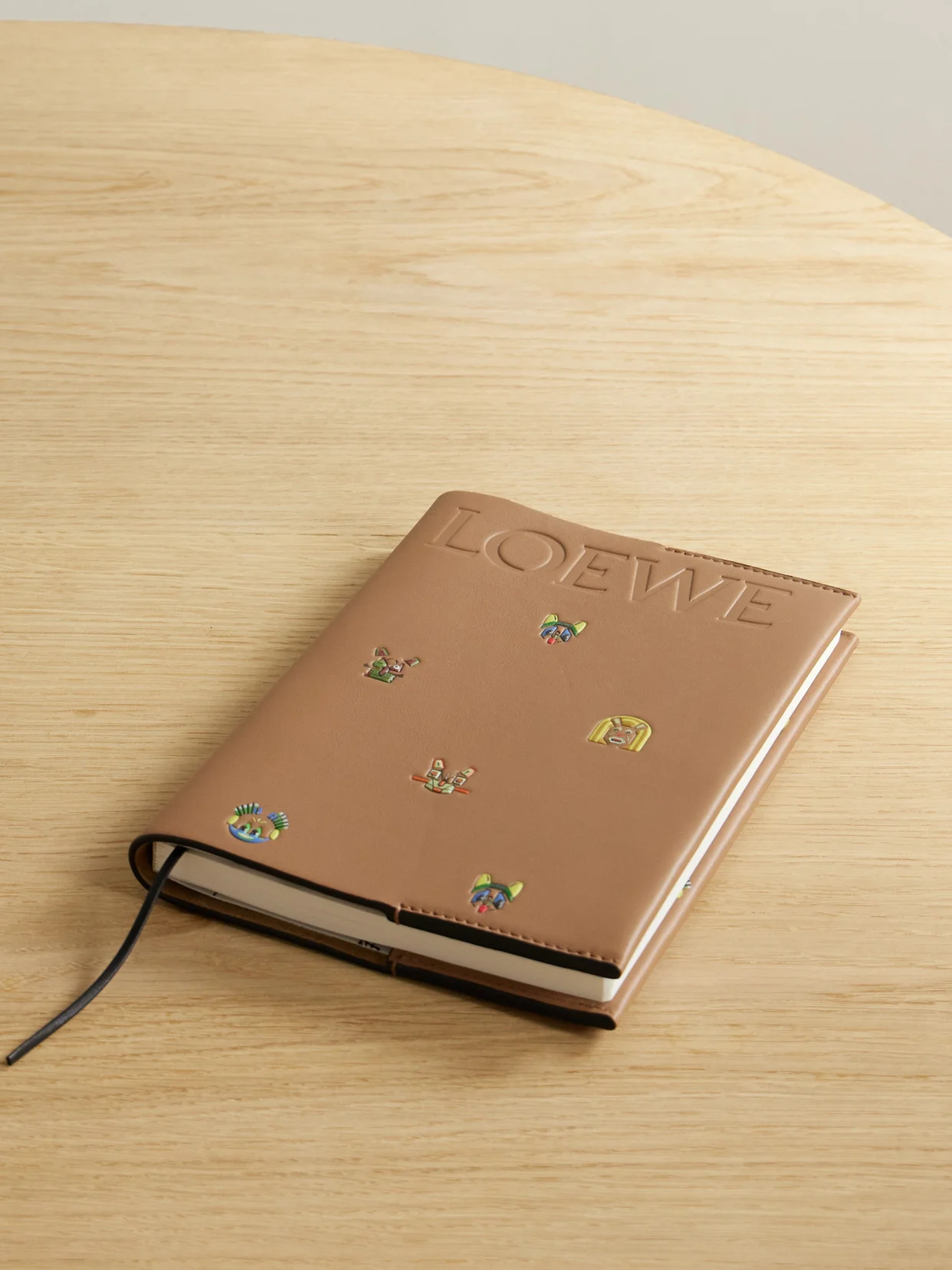 + Louis Wain Logo-debossed Printed Leather Notebook - 1