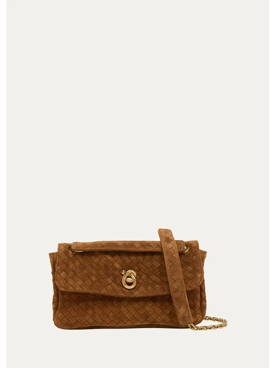 Madison Small Suede Shoulder Bag - 1