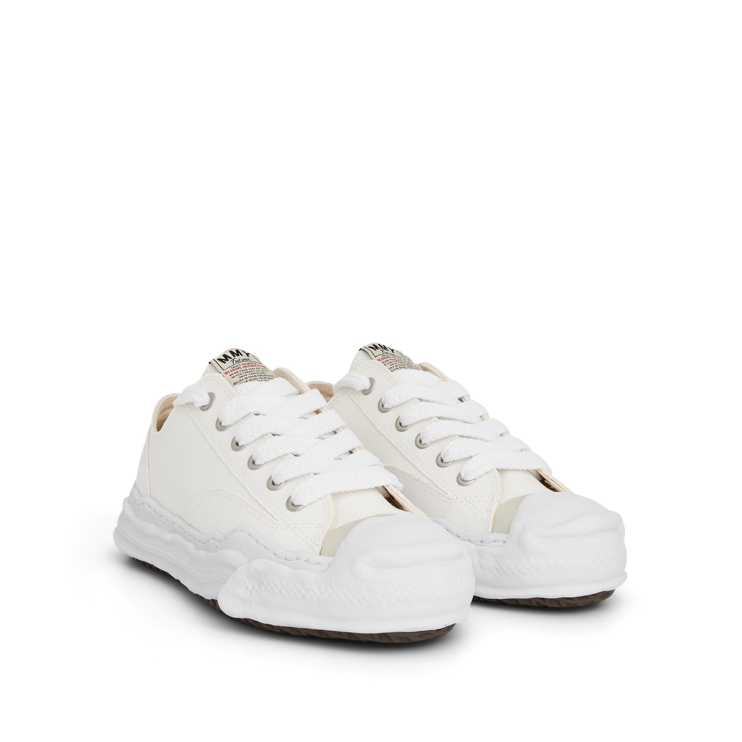 Hank OG Low Top Sneaker in White - 2