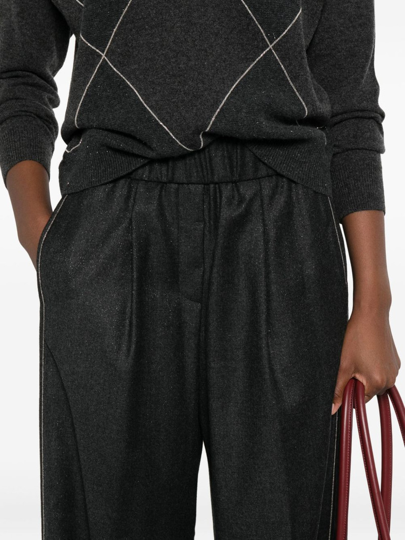 side-stripe trousers 5