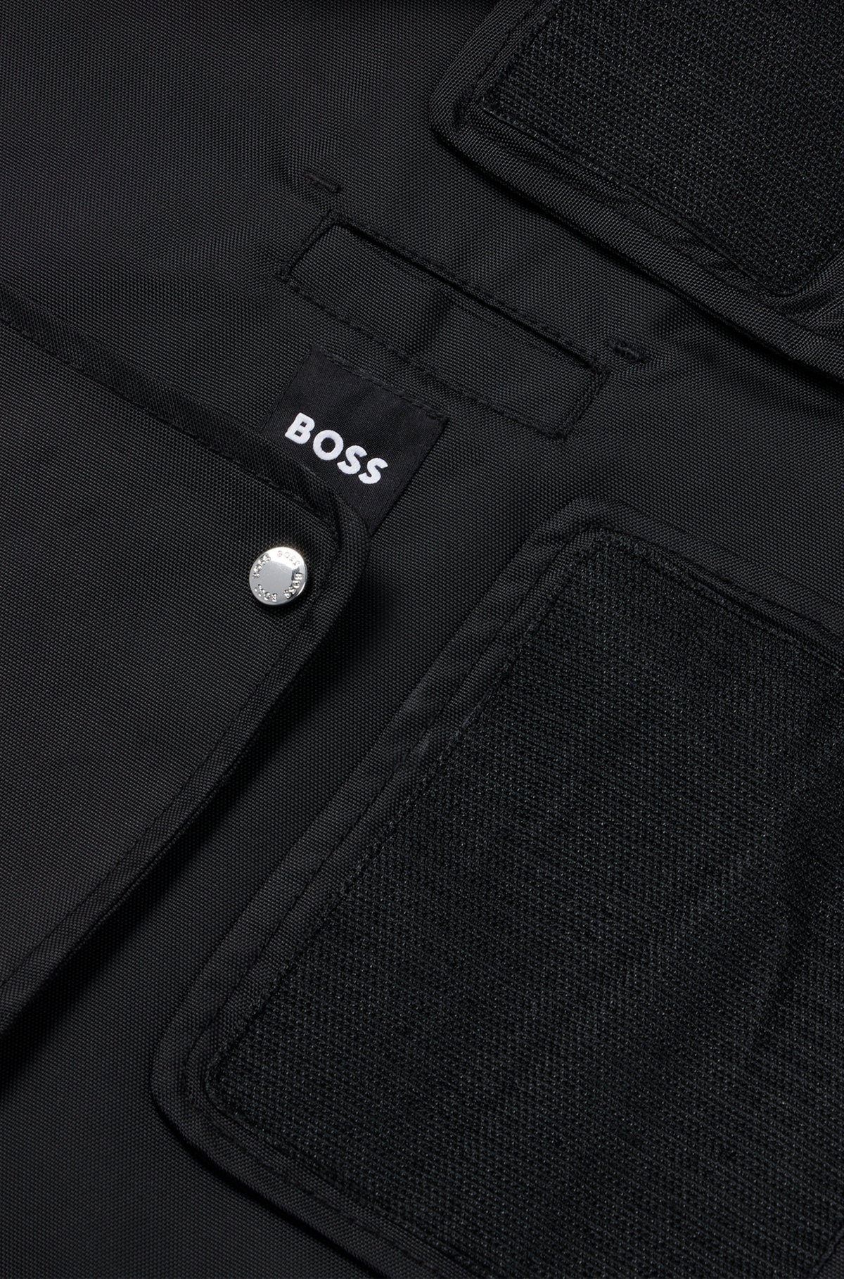 DOG RAINCOAT IN WATERPROOF FABRIC WITH CONTRAST LOGO - 5