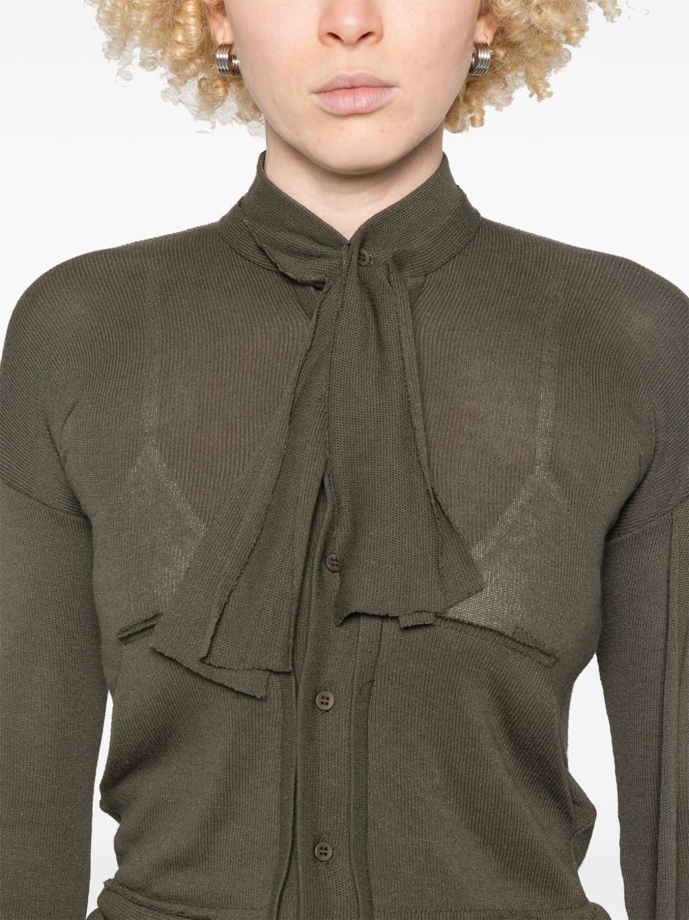 deconstructed cardigan - 5