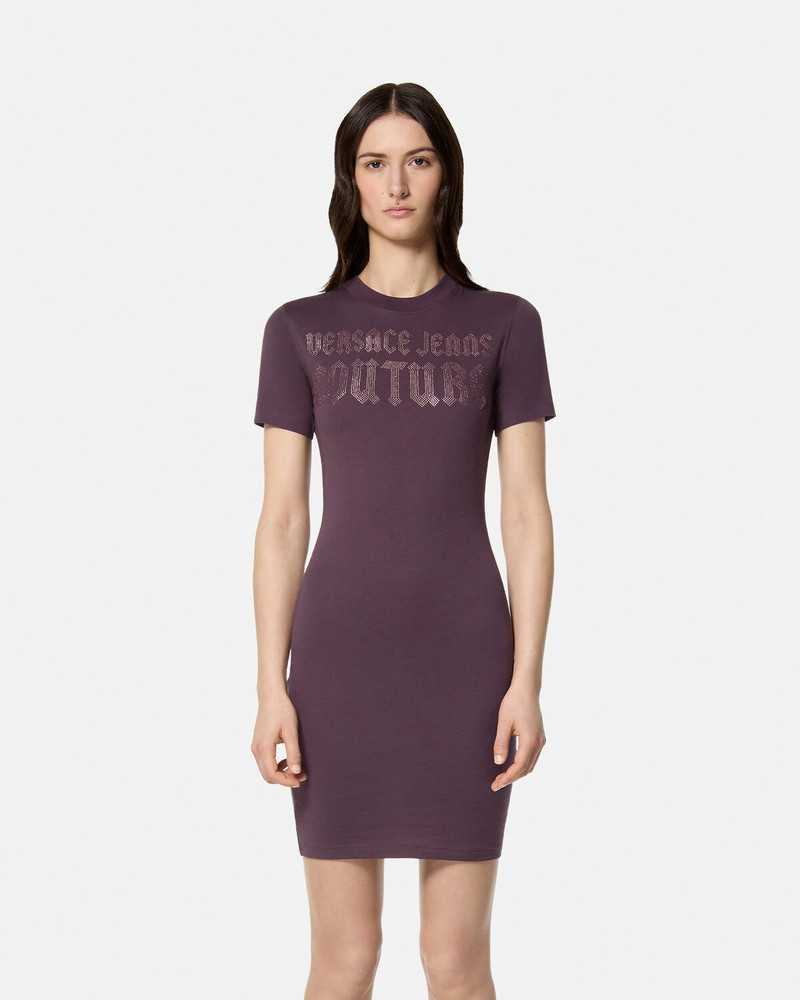 Gothic Logo T-Shirt Dress 4