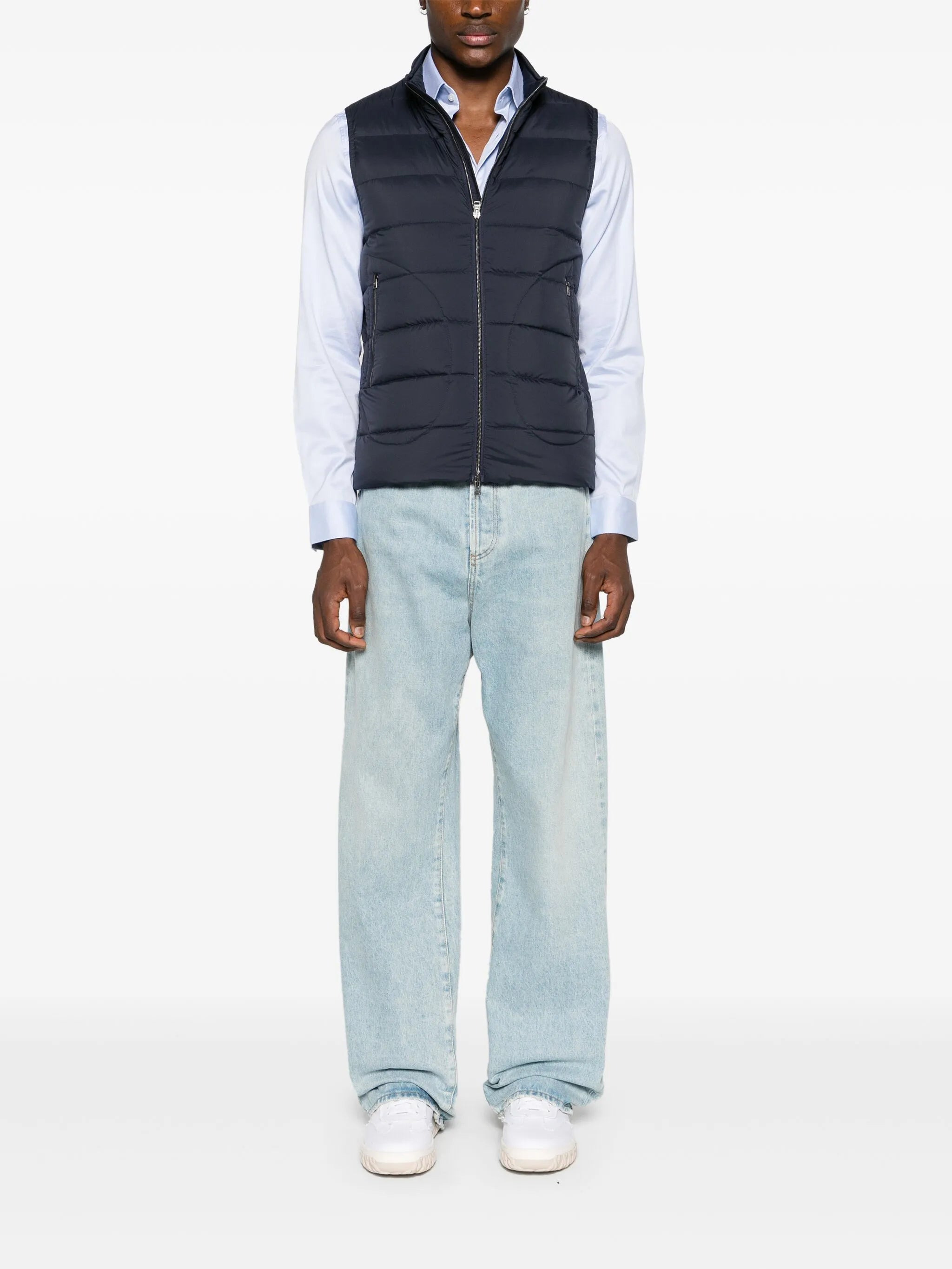 Herno Mock-neck Down Gilet - 3