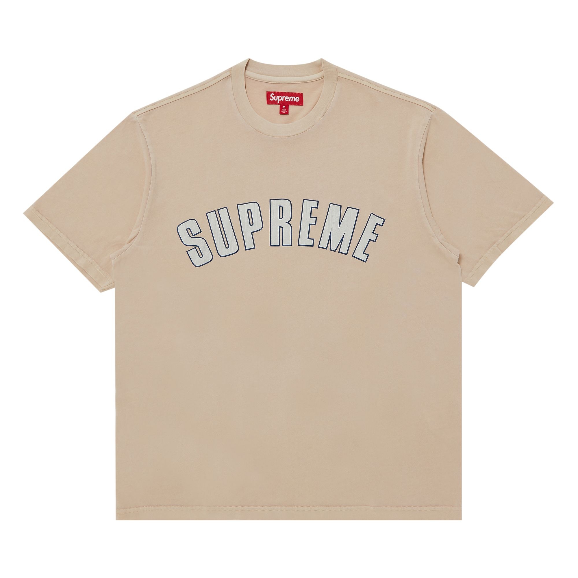 Supreme Cracked Arc Short-Sleeve Top 'Light Tan' - 1