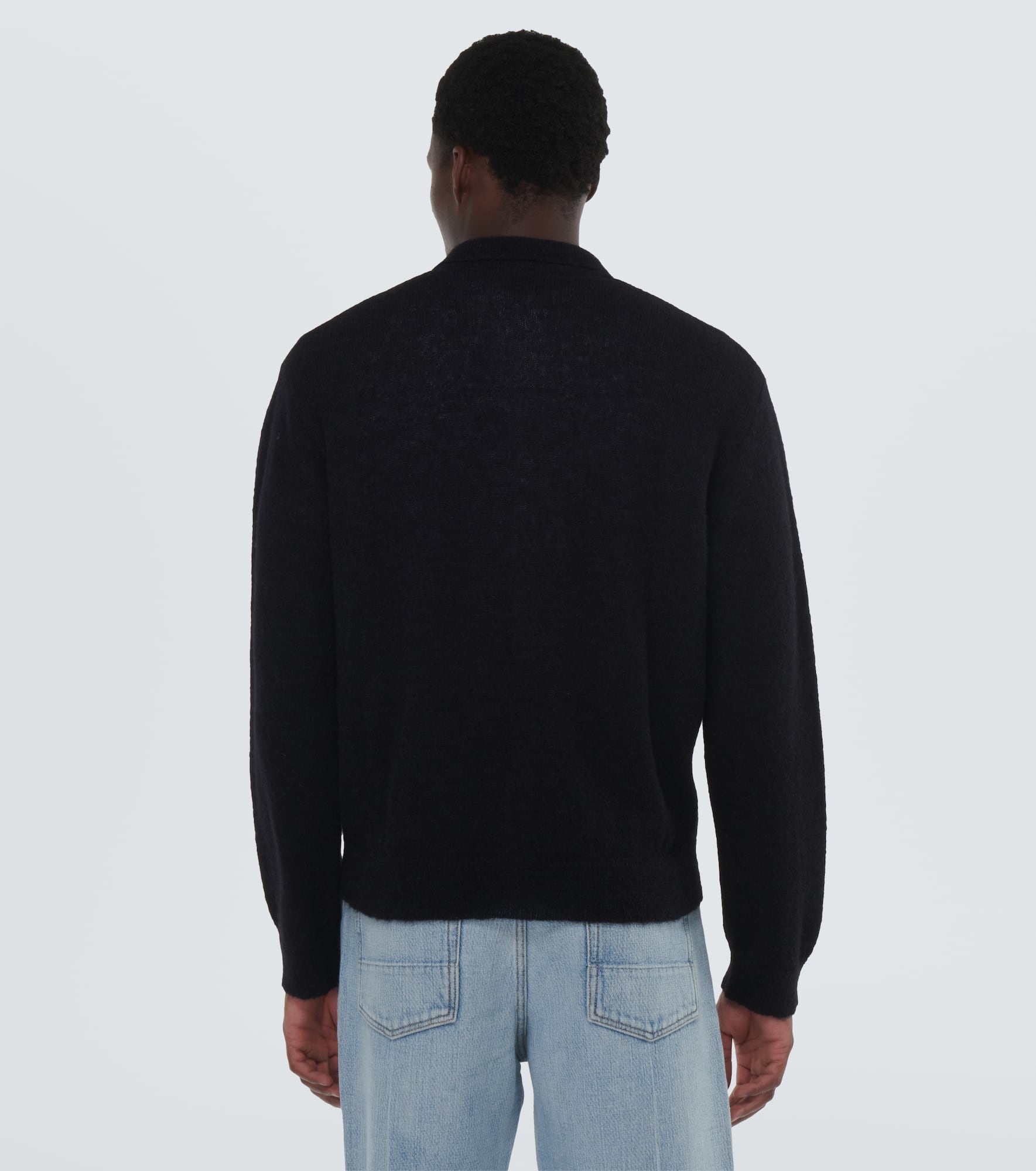 Alpaca-blend cardigan - 4