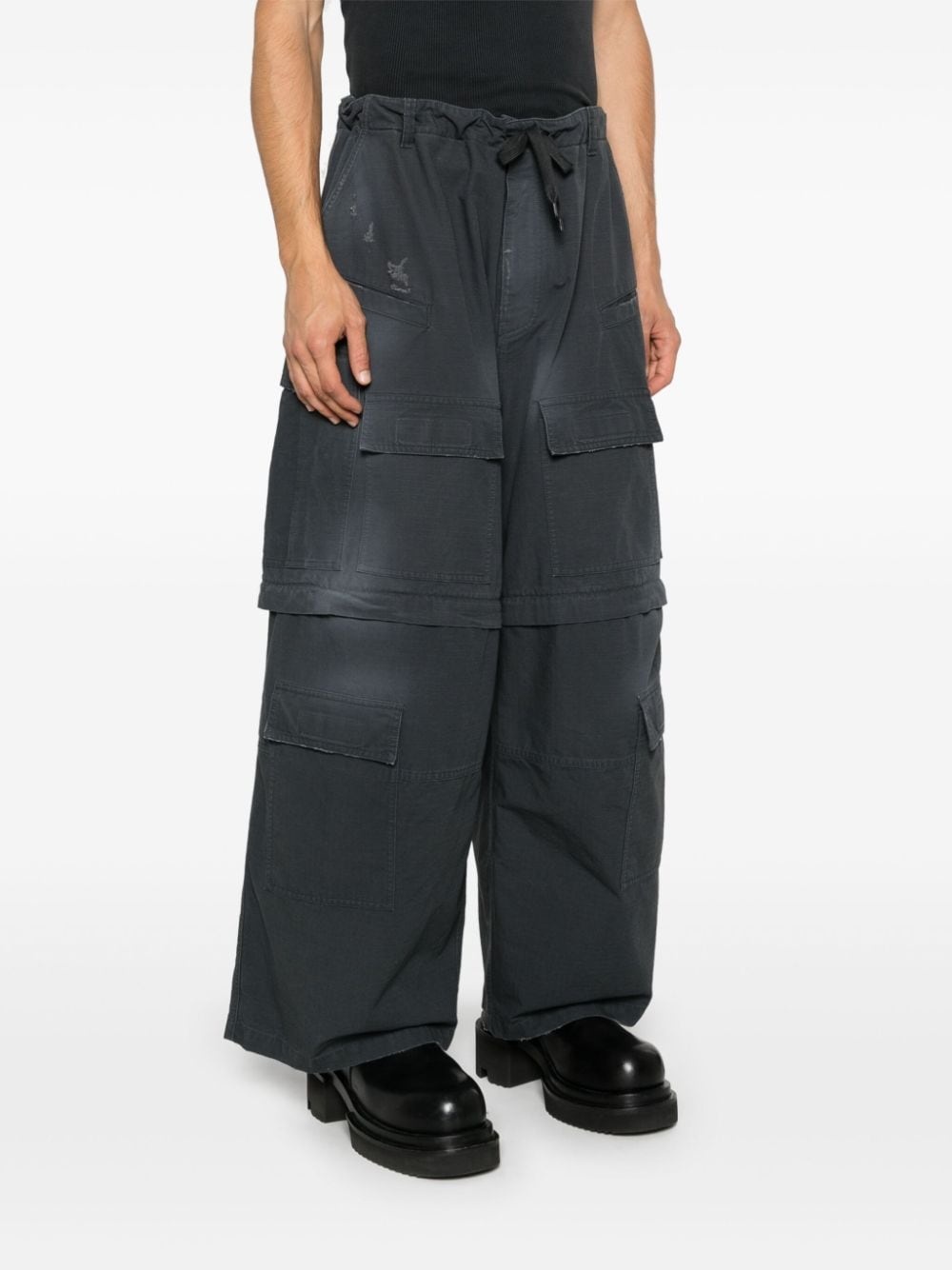 ripstop cargo trousers - 4