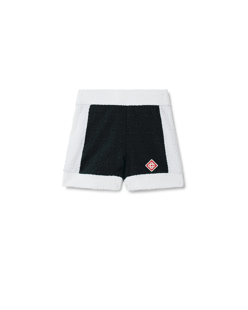 Monogram Textured Cycling Shorts 1