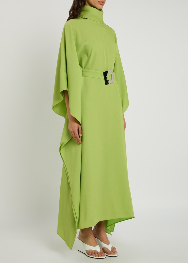 Taller Marmo Taller Marmo Luna Crepe Maxi Kaftan Dress outlook