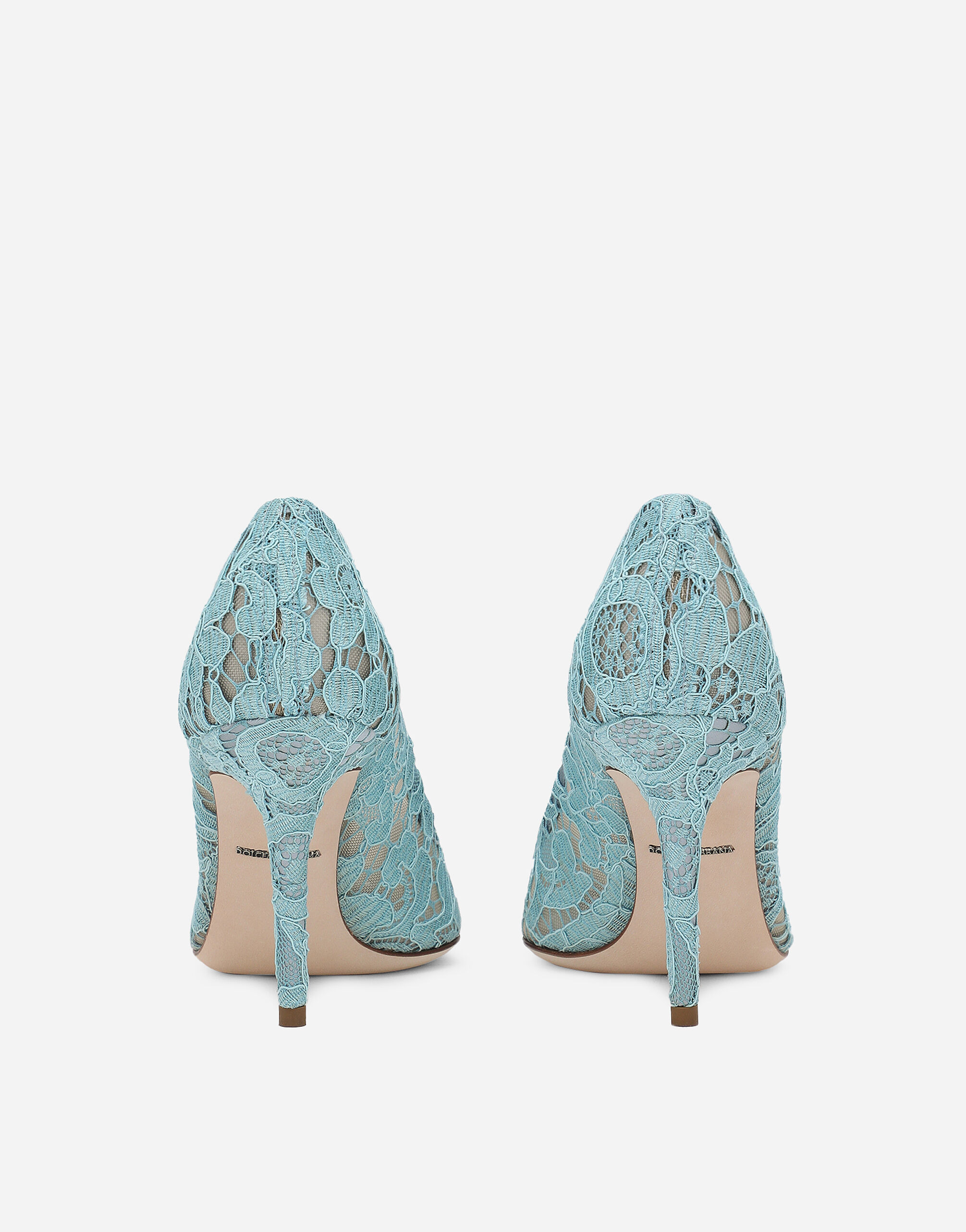 Pump in Taormina lace with crystals - 3
