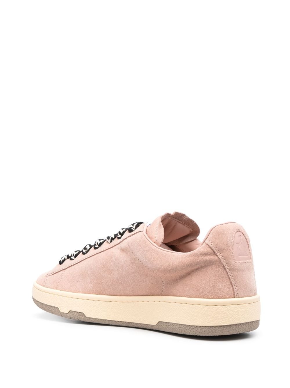 logo-patch low-top sneakers - 3