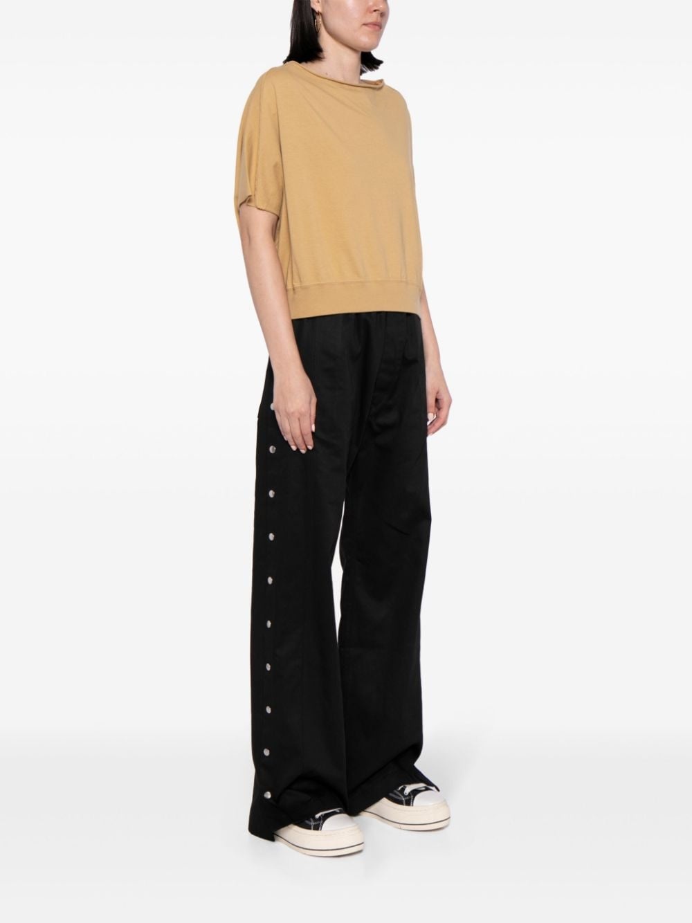 cropped cotton T-shirt - 3