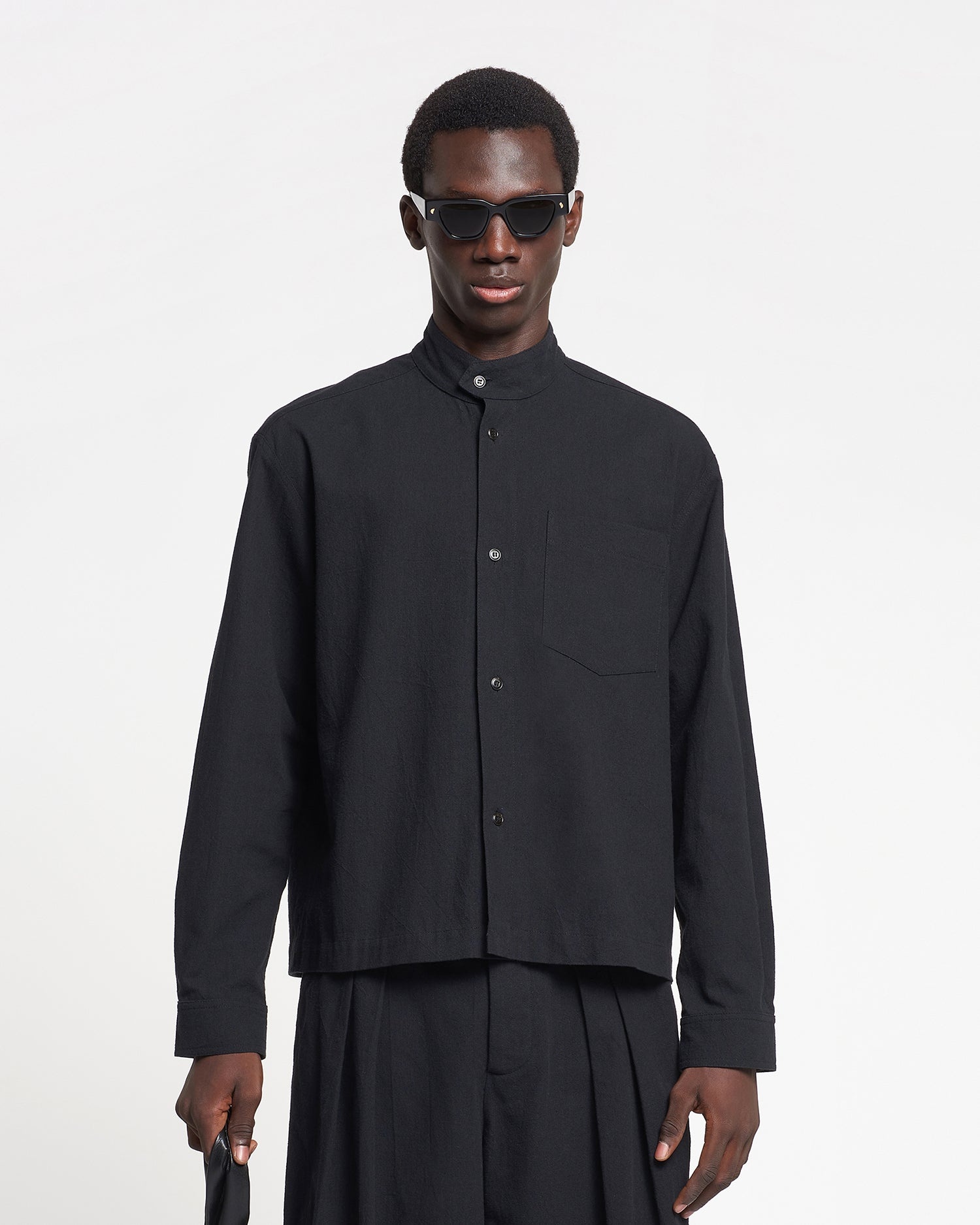 Washed-Canvas Shirt - 2