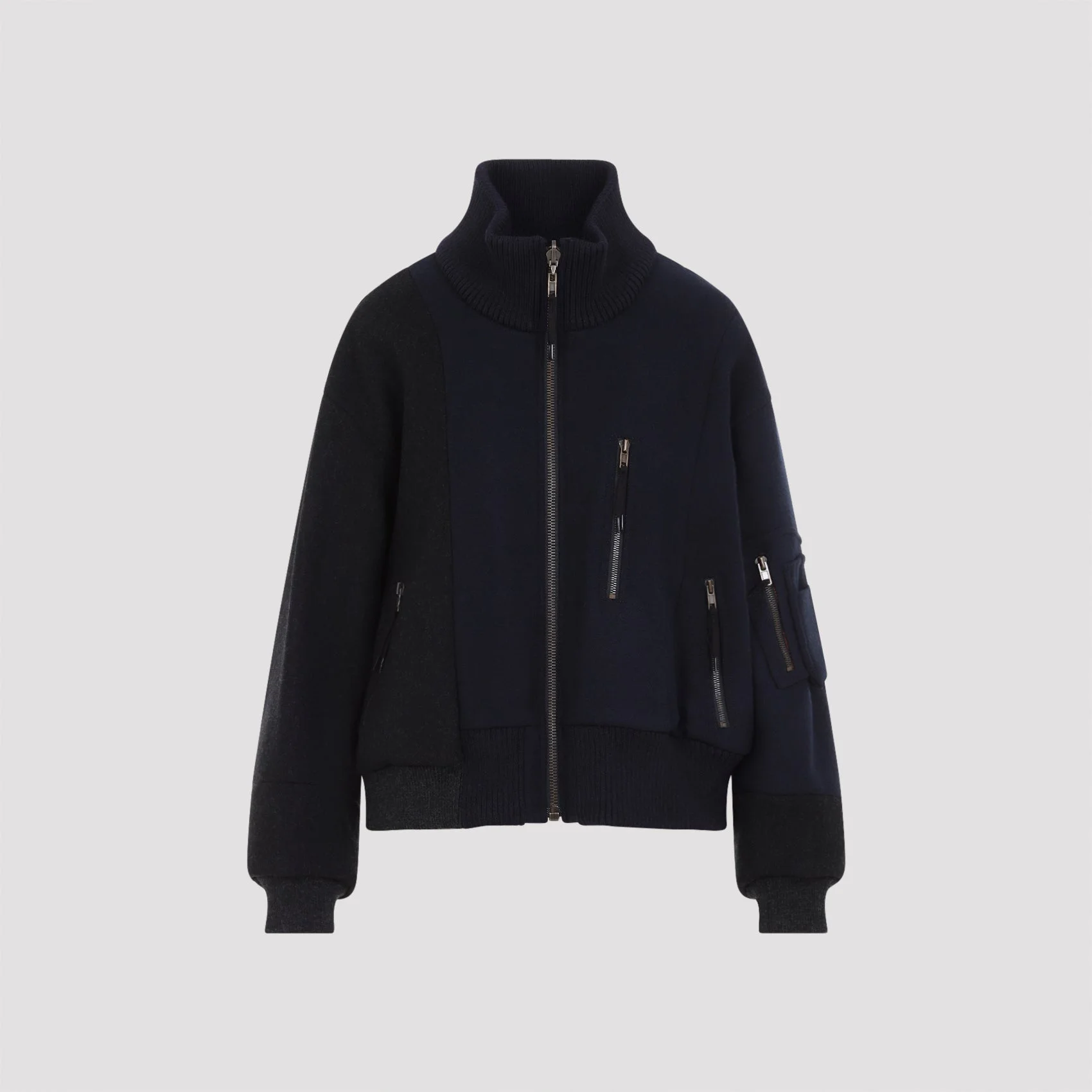 Maison Margela Reversible Spliced Bomber - 1