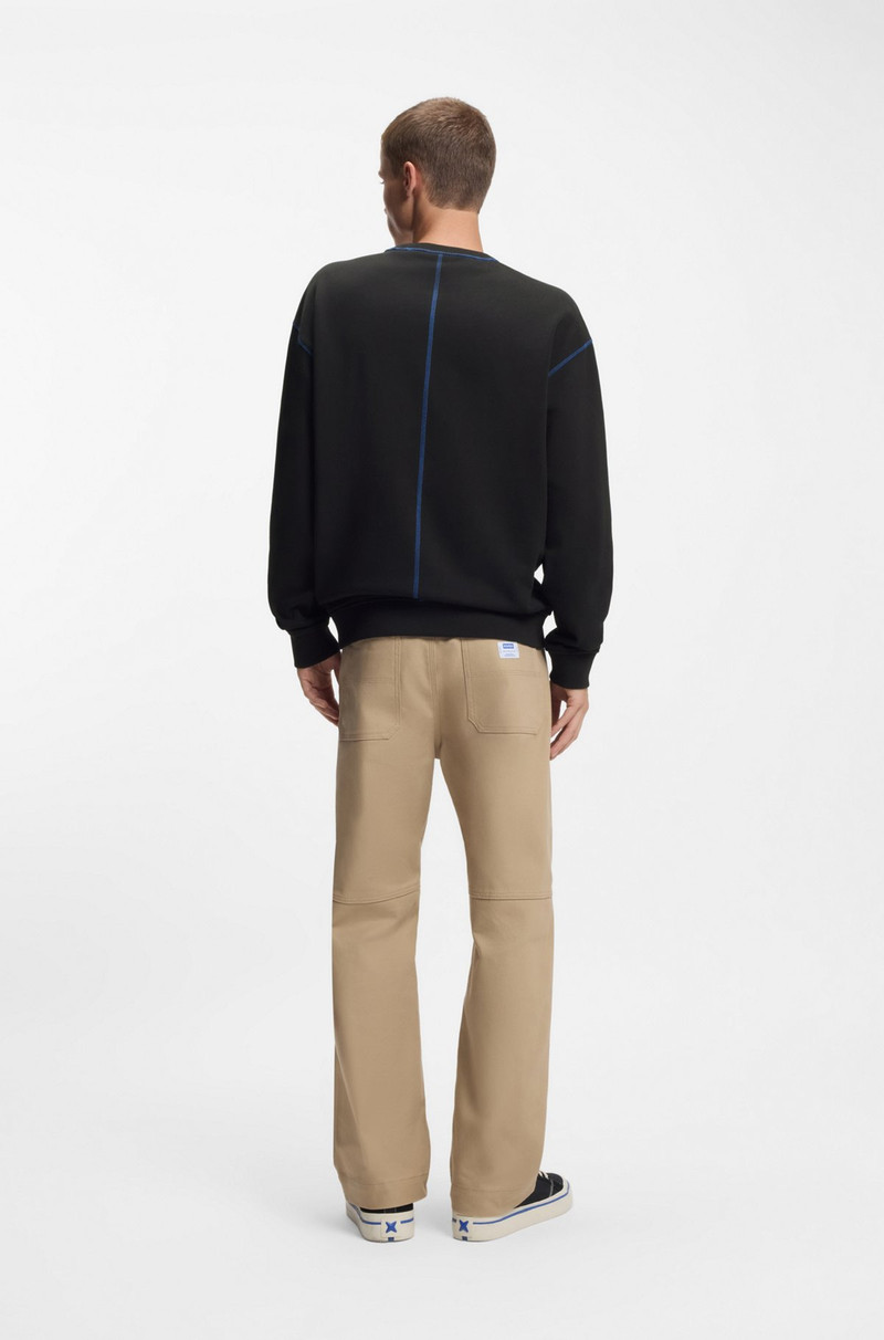 LOGO-ARTWORK SWEATSHIRT IN COTTON TERRY 5