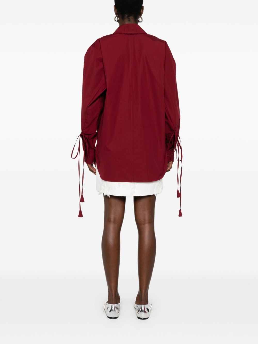 cotton poplin shirt - 4