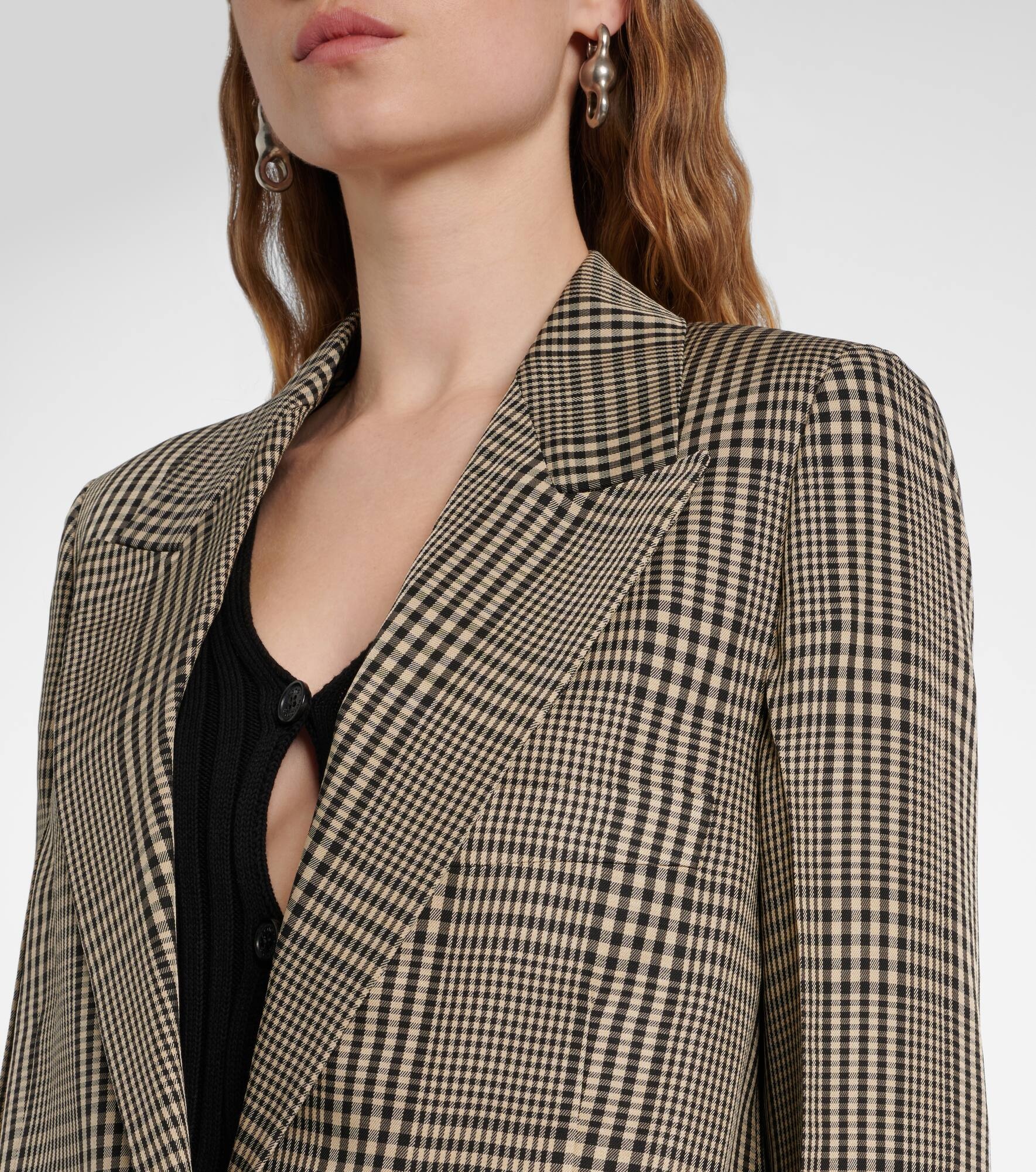 Plaid blazer - 4