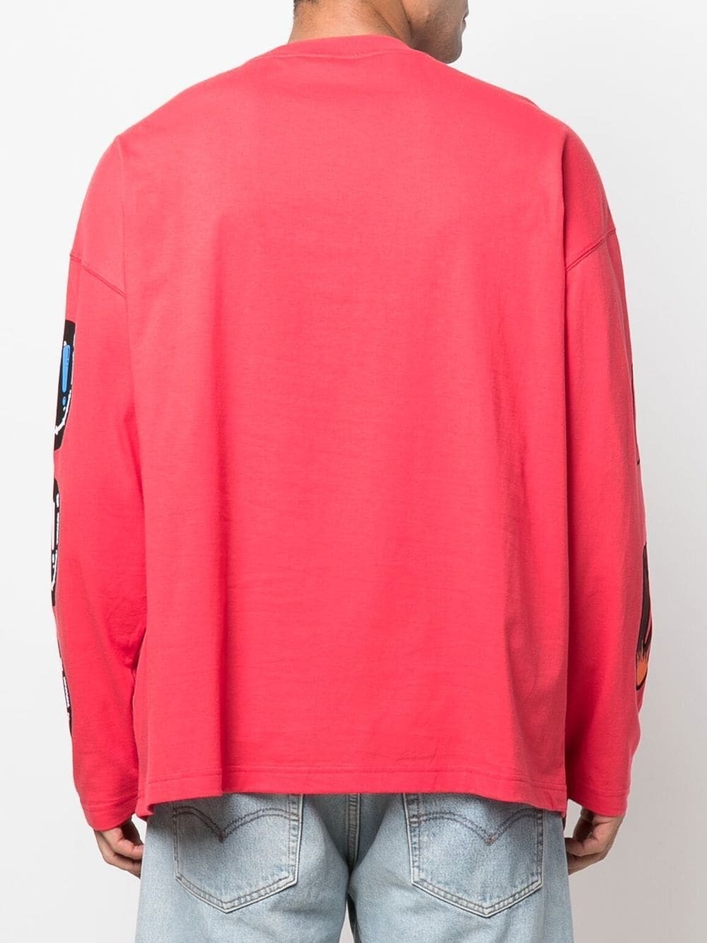 logo print pullover sweatshirt - 5