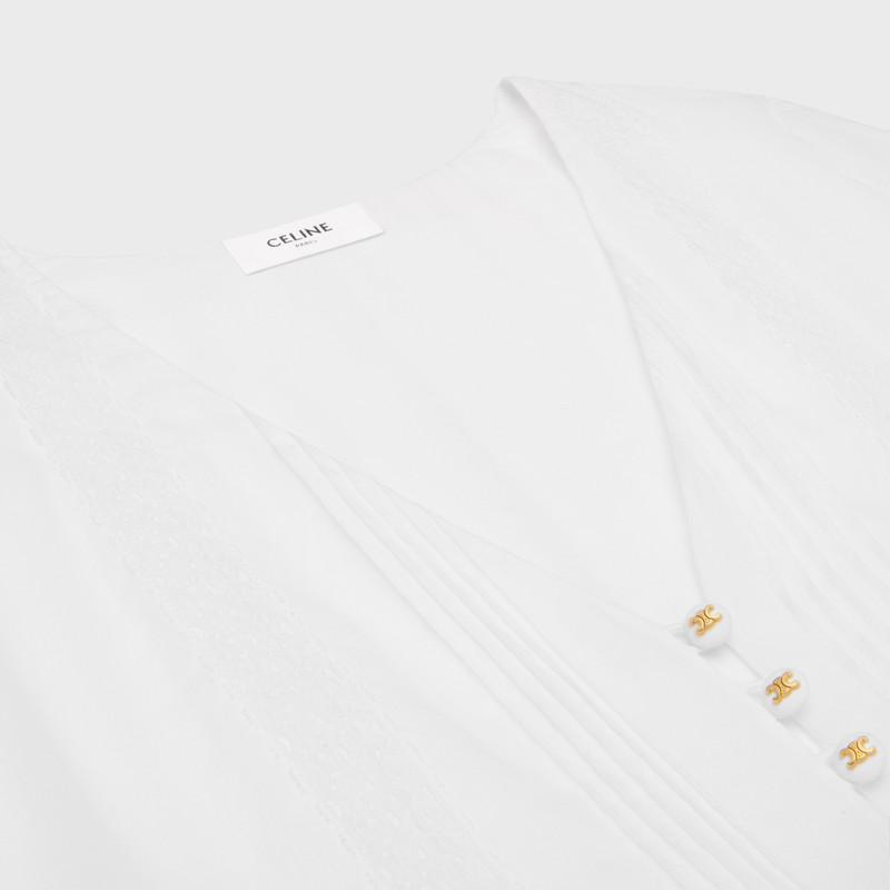 maxi dress in cotton twill 3