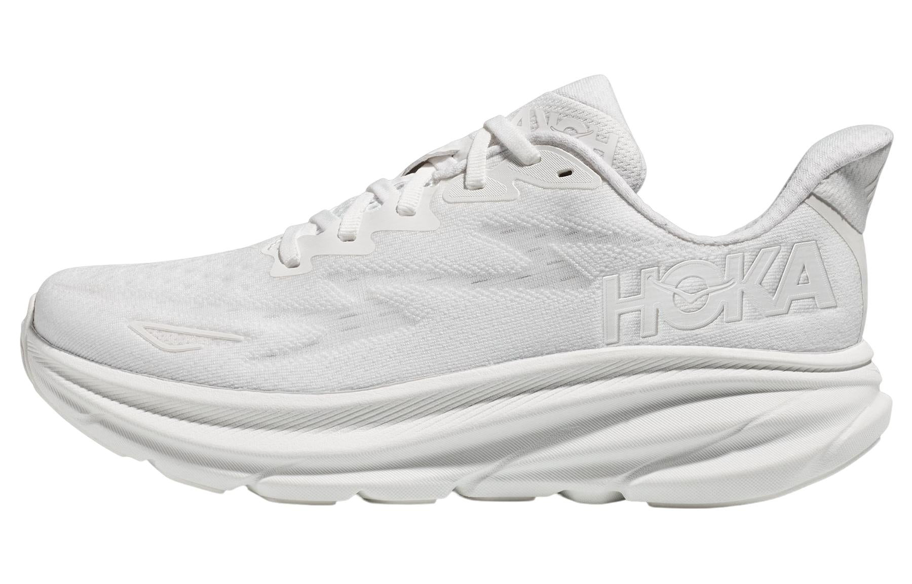 (WMNS) HOKA ONE ONE Clifton 9 'Triple White' 1127896-WWH - 2
