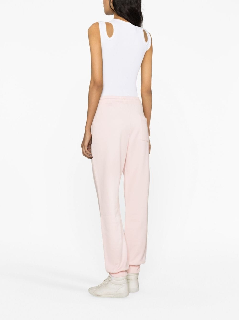 Tennis Club-embroidery track pants - 4