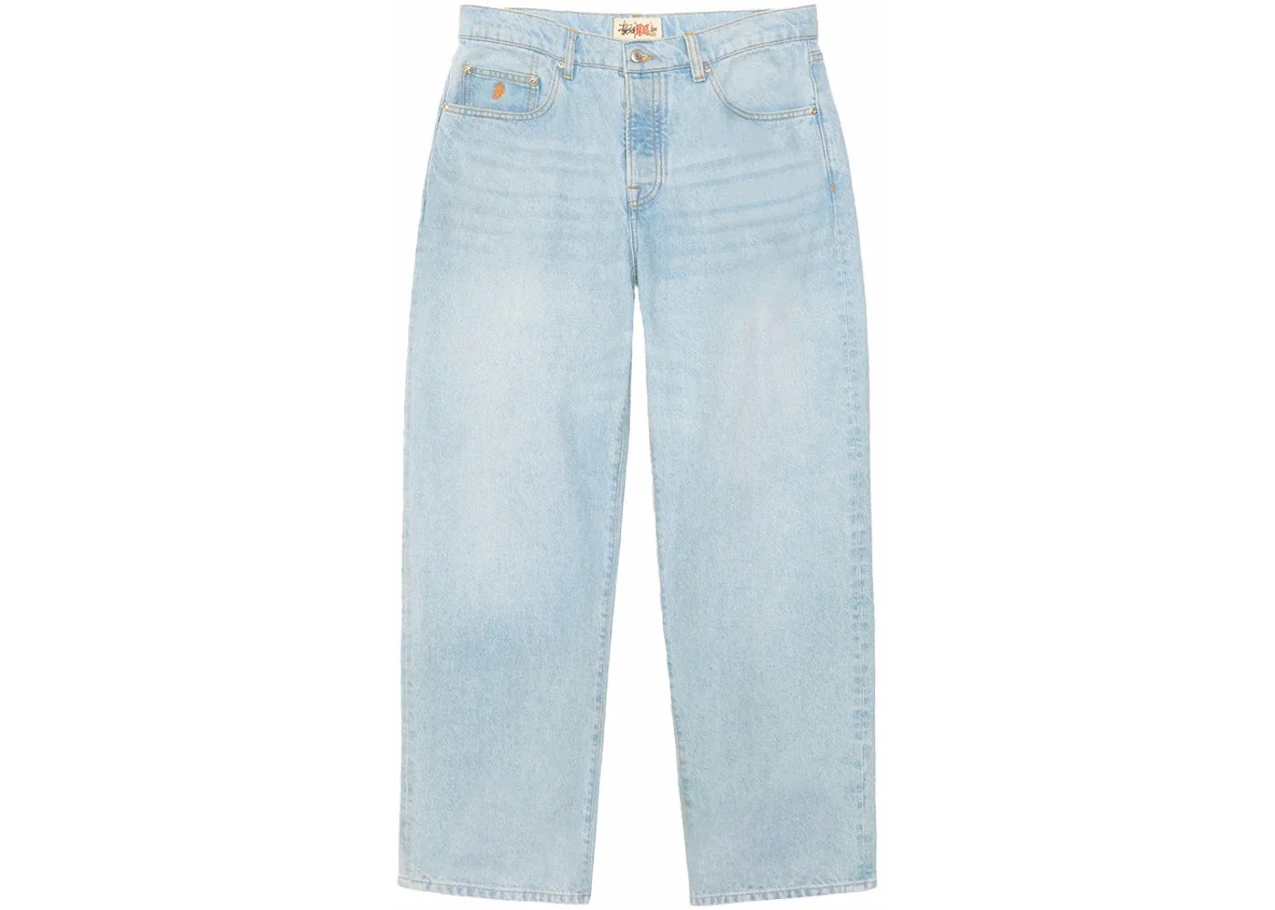 Stussy Big Ol' Denim Jean Light Wash - 1